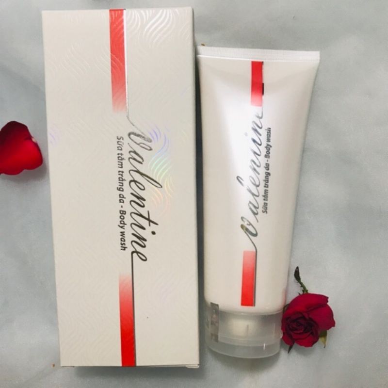 Sữa tắm trắng da valentine