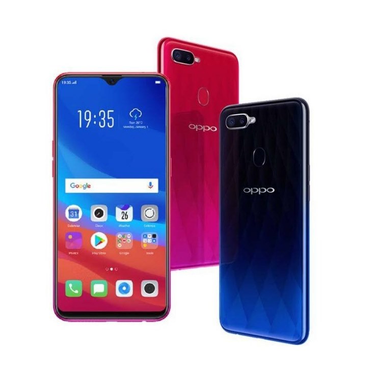 Điện Thoại Smartphone Điện thoại OPPO F9 (4GB/64GB) Đỏ - Hậu Mãi Tốt