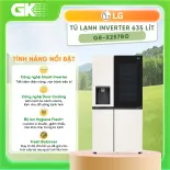 Tủ lạnh LG Inverter 635 lít GR-X257BG - Hệ thống làm đá tinh gọn SpacePlus cho khả năng làm đá viên, đá nghiền tiện lợi - GIAO TOÀN QUỐC