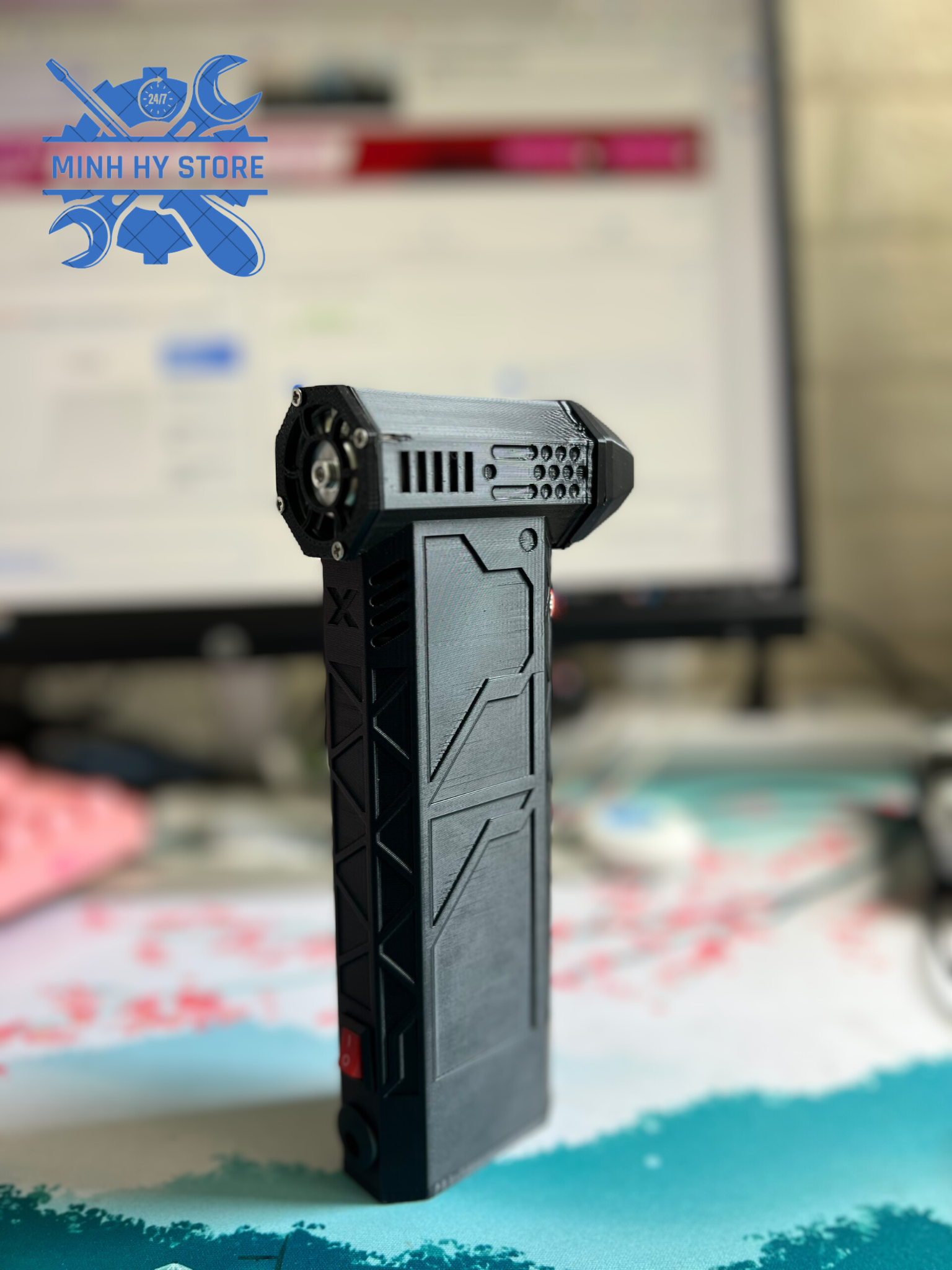 Quạt thổi bụi Jetfan - Máy thổi bụi mini công suất cao