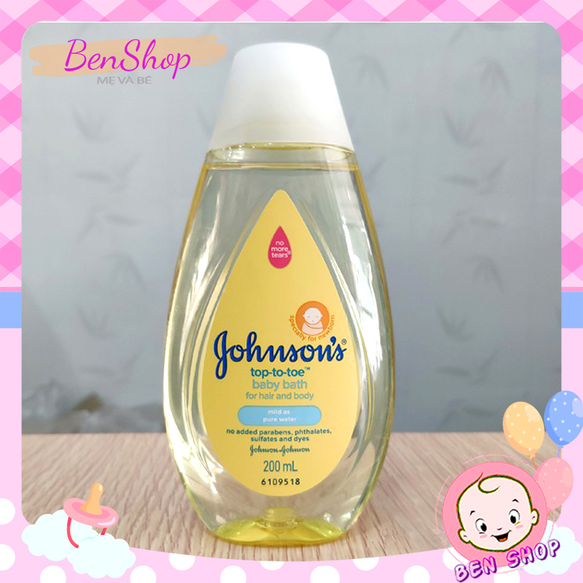Sữa tắm gội trẻ em Johnson s baby 200ml