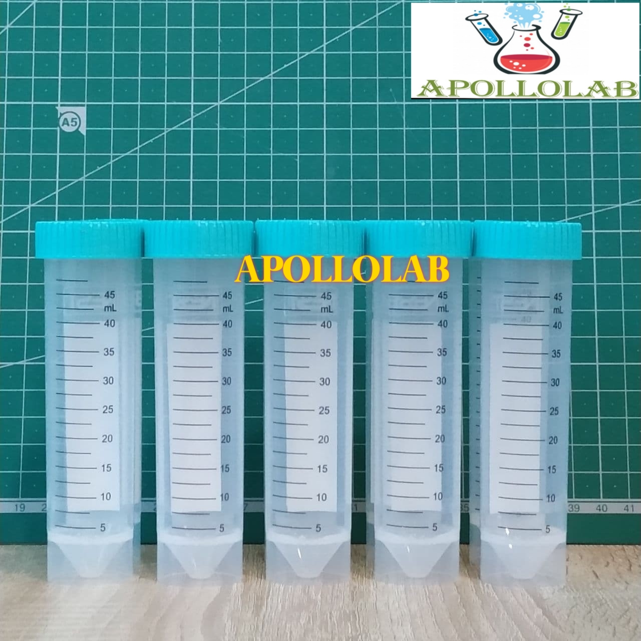 [HCM][Hãng NEST] Combo 10 ống ly tâm chia vạch 50ml chân tự đứng