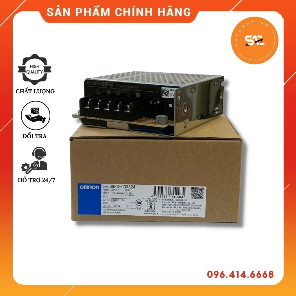 Nguồn 24v 1,5a 30w s8fs-c03524 nguồn omron 35w chính hãng nguồn chất lượng cao