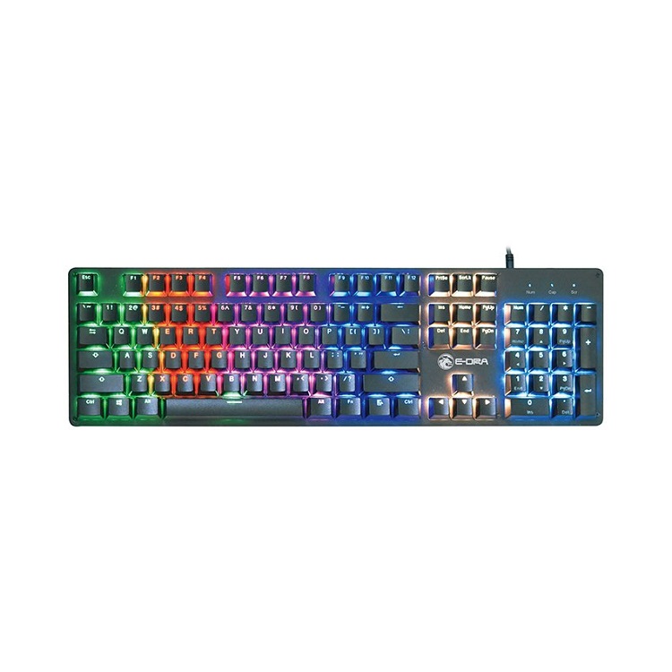 Bàn phím cơ e-dra ek311 outemu switch led rainbow