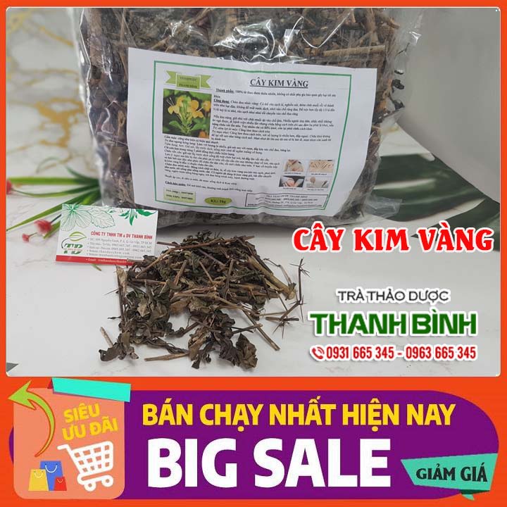 Combo 2kg cây kim vàng khô - giảm đau nhức khớp