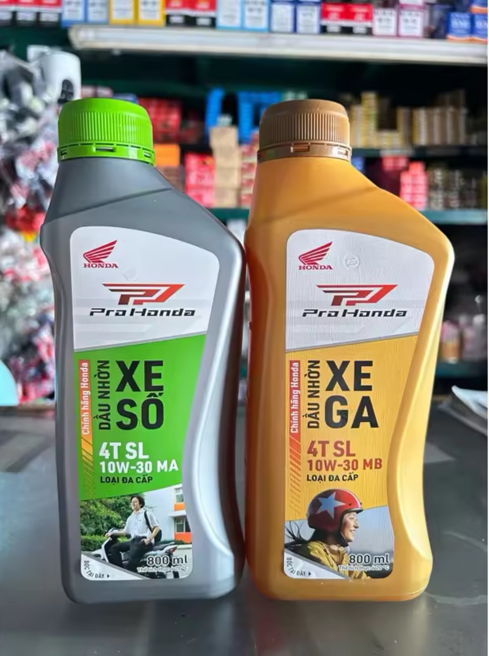 Dầu nhờn Honda xe số, xe ga 800ml - Dầu nhớt xe máy Honda, Dầu Honda các dòng xe