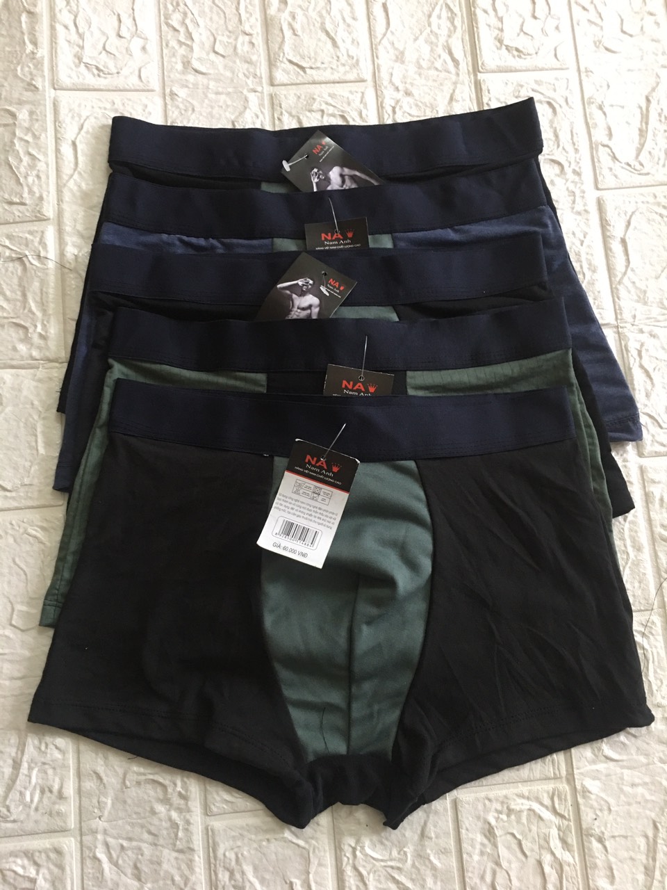 3 quần lót nam đùi boxer