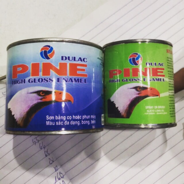 Sơn dầu PINE 80gr 160gr nhìu màu