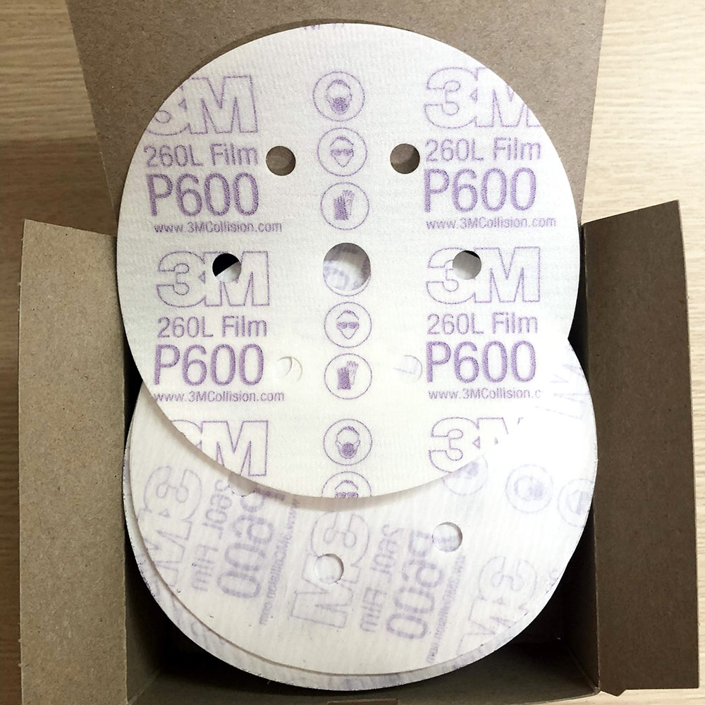 Bộ 10 Tờ Giấy Nhám Đánh Bóng 3M- P600 6in 152mm