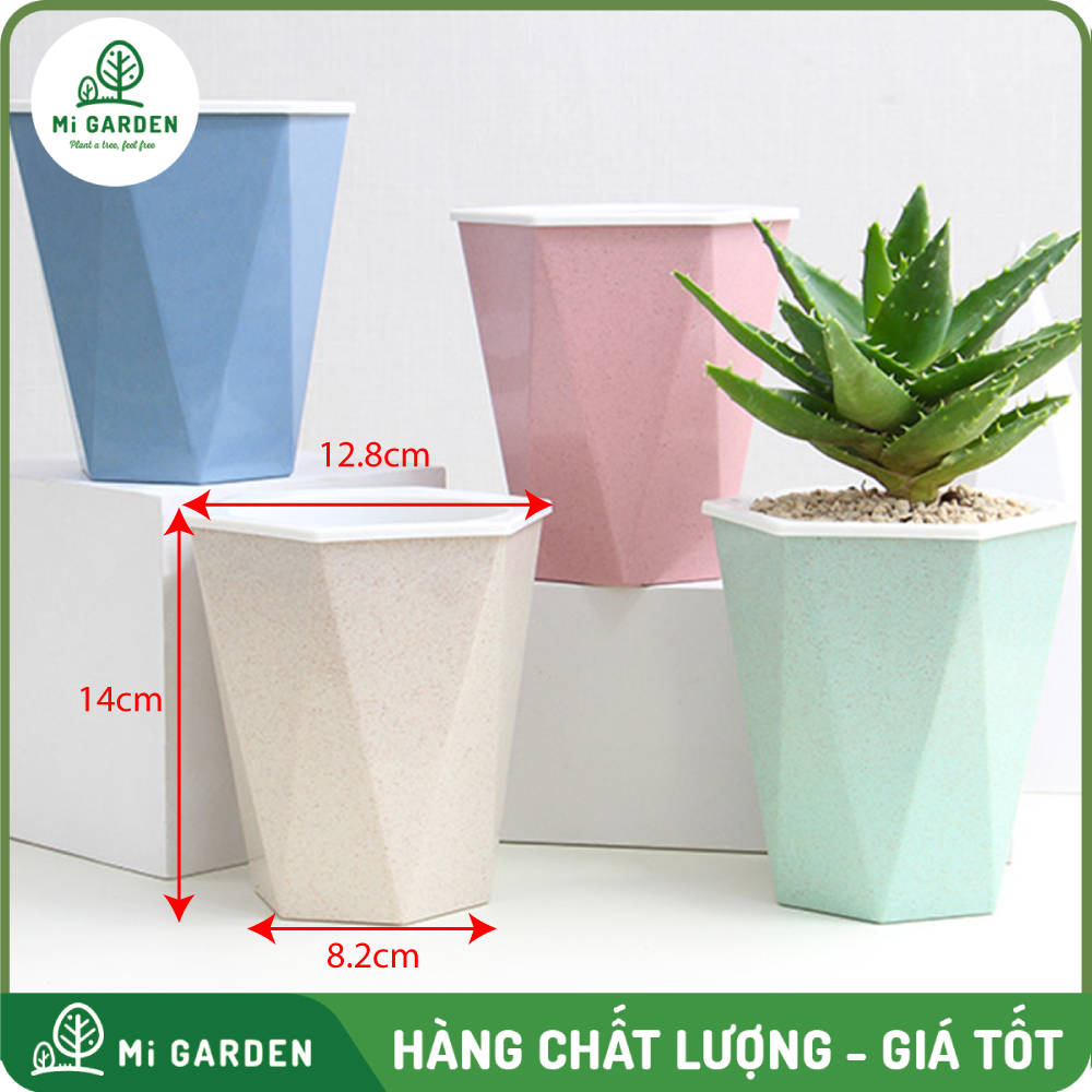 Chậu lúa mạch tự tưới Mi Garden, chậu có 2 lớp tự tưới giúp bạn trồng cây dễ dàng trong gia đình hoặc văn phòng, đặc biệt dành riêng cho các bạn không có nhiều thời gian chăm sóc cây, chậu đẹp và bền, dùng để bàn, bếp hoặc ban công đều được