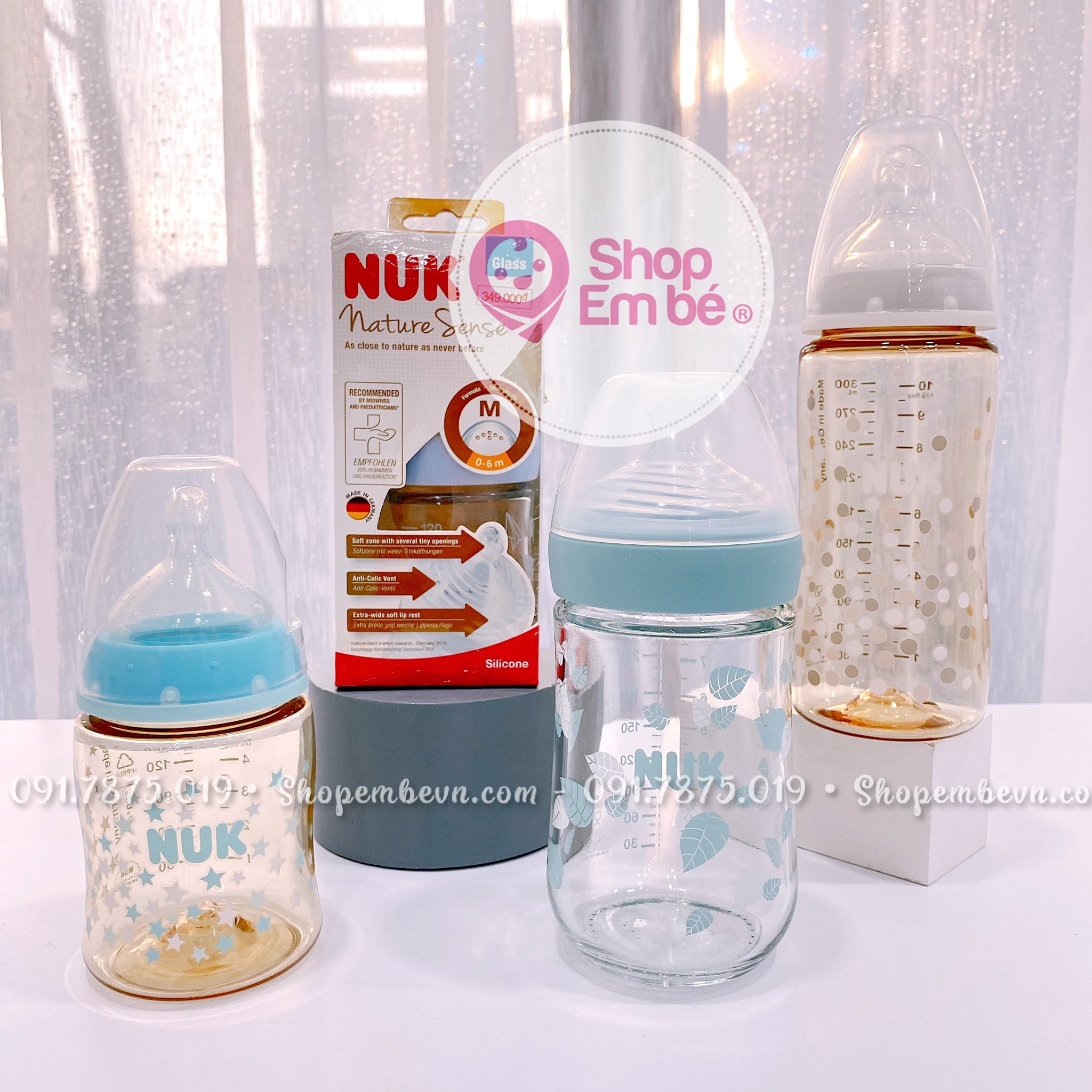 Bình Sữa Nuk PPSU