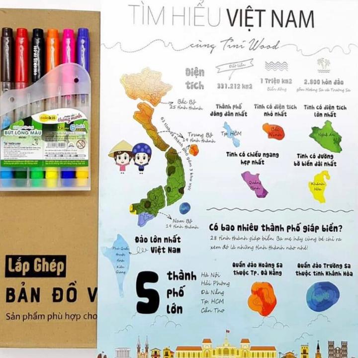 Bộ ghép hình Việt Nam