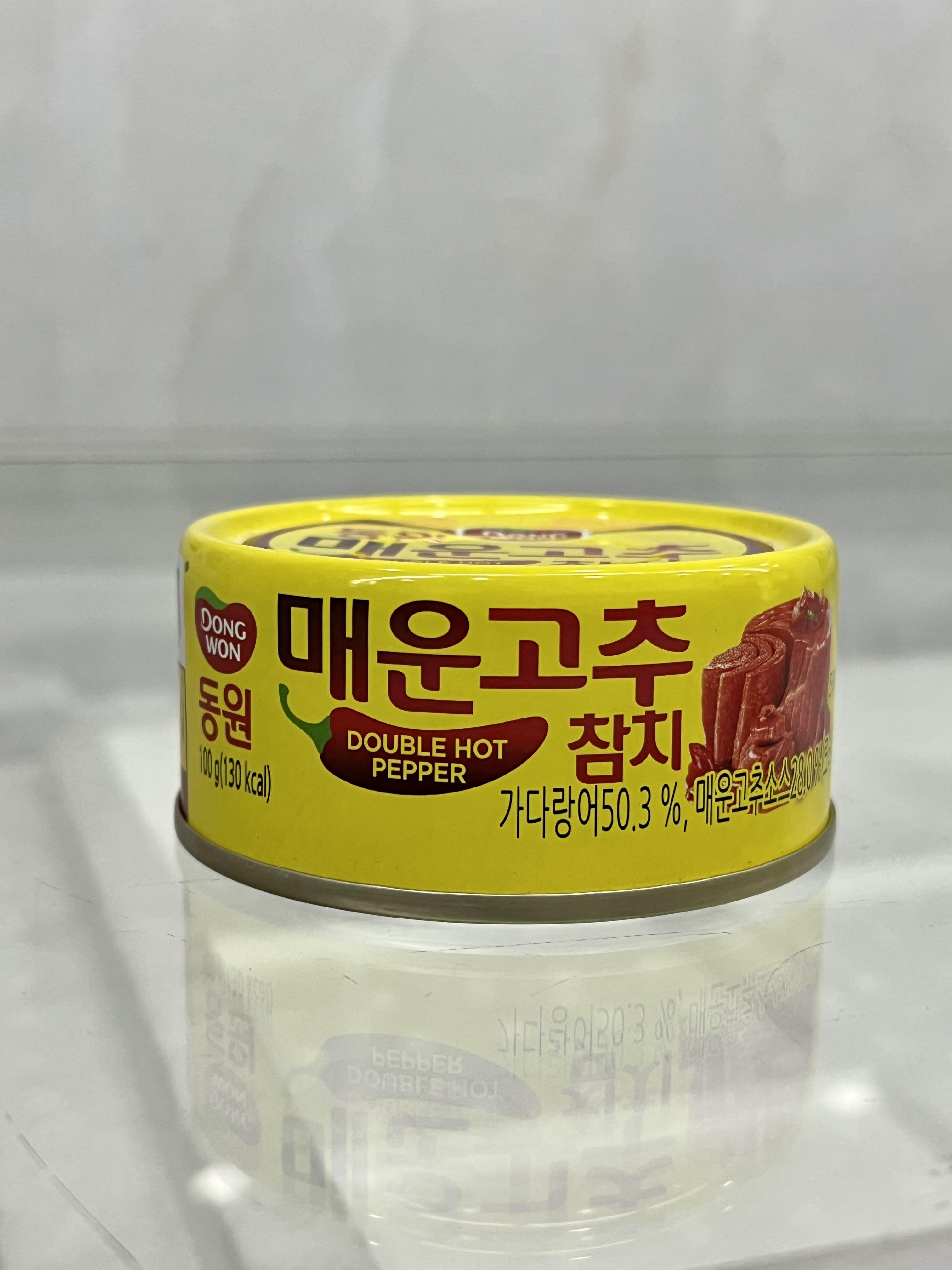 Cá ngừ dầu cay hàn Quốc 100g