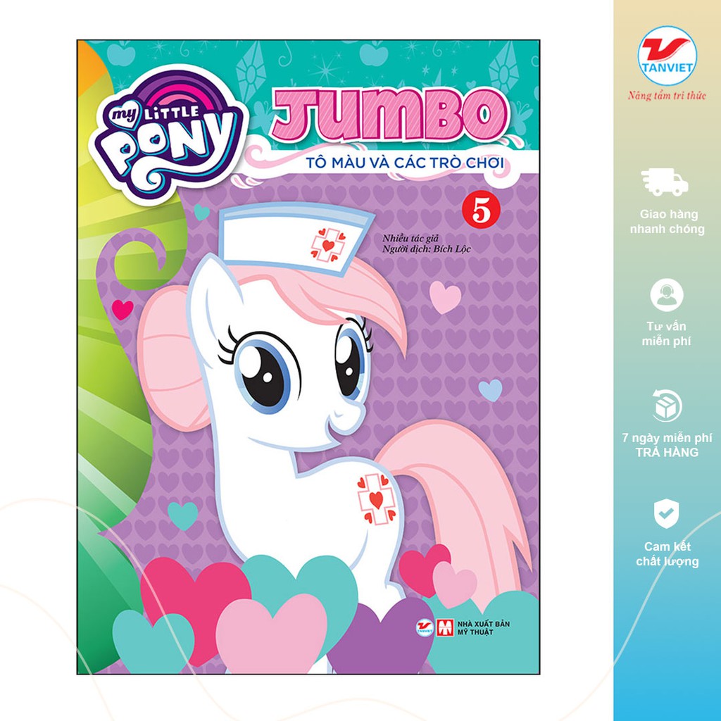 My Little Pony - Jumbo Tô Màu Và Các Trò Chơi - Tập 5
