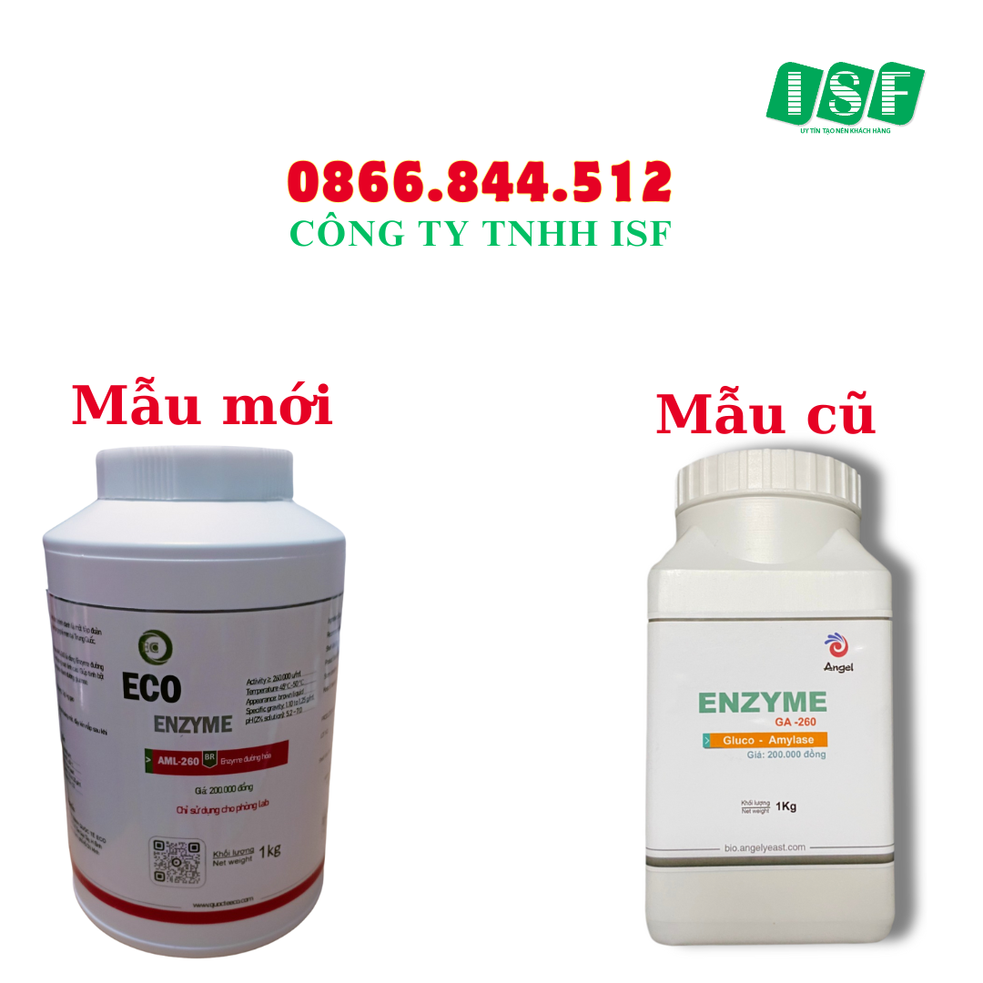 Enzyme Glucose Amylase - 1kg dùng trong làm mạch nha, rượu, bánh mì