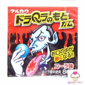 Kẹo nhuộm lưỡi Marukawa Dracula đỏ hộp 8 viên- Nhật Bản