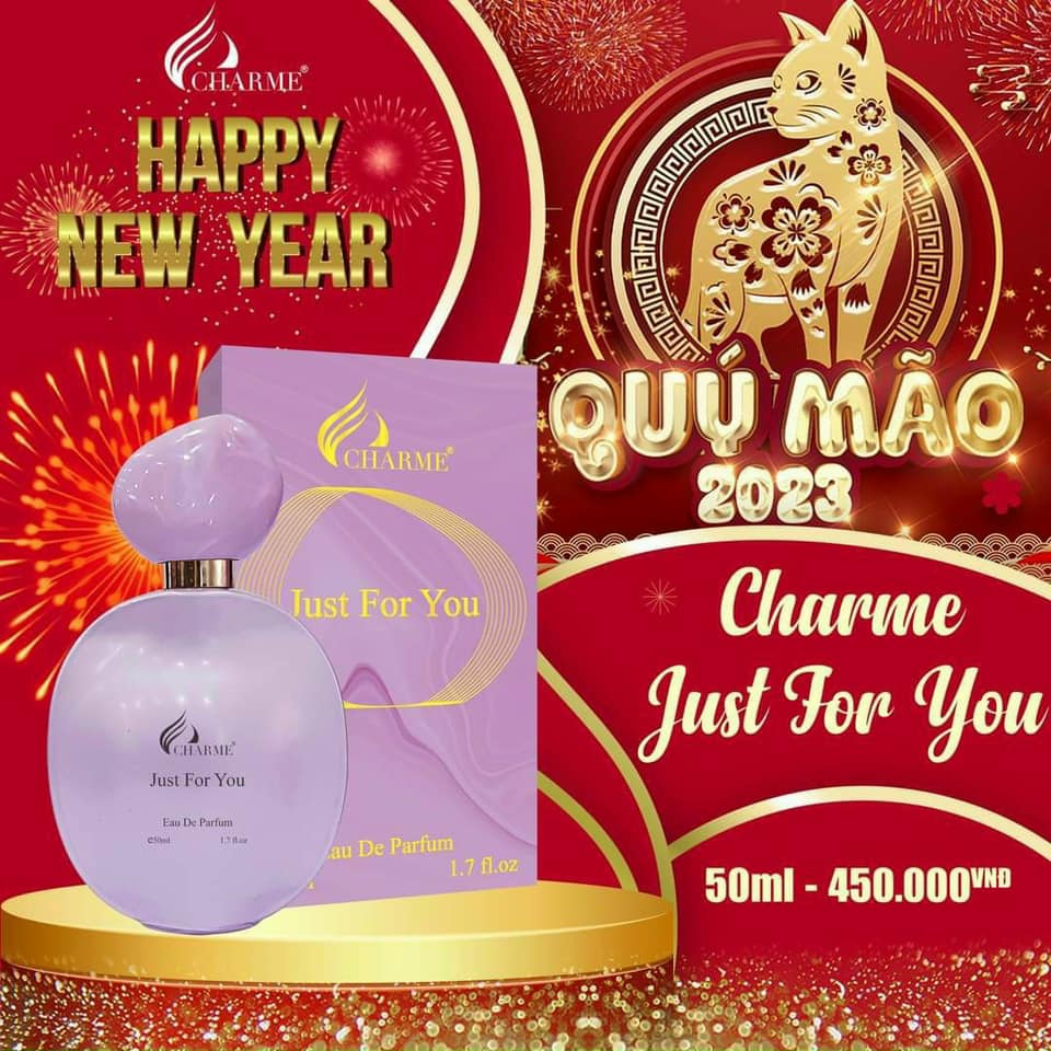 Nước hoa charme just for you 50ml chính hãng nguyên mã
