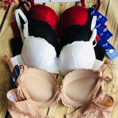 Áo ngực boya ren bản to mút dày siêu đẩy,siêu nâng tạo khe 3 móc cài