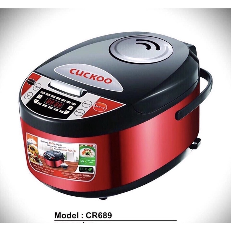 Nồi cơm điện tử Cuckoo. nồi cơm đa năng. nồi cơm cao cấp - Màn hình điều khiển điện tử . dung tích 5 lít- Cho gia đình 6 ĐẾN 8 NGƯỜI ĂN