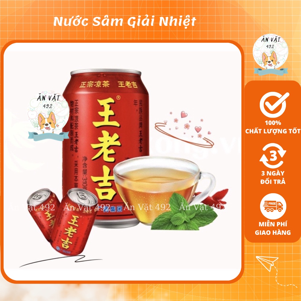 Nước sâm giải nhiệt hồng sâm vương lão cát 310ml