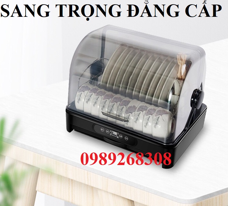 Máy sấy chén bát tạo ozone khử khuẩn 35L- Sục khử trùng thực phẩm-Hàng tiêu chuẩn Châu Âu- Bảo hành 1 năm