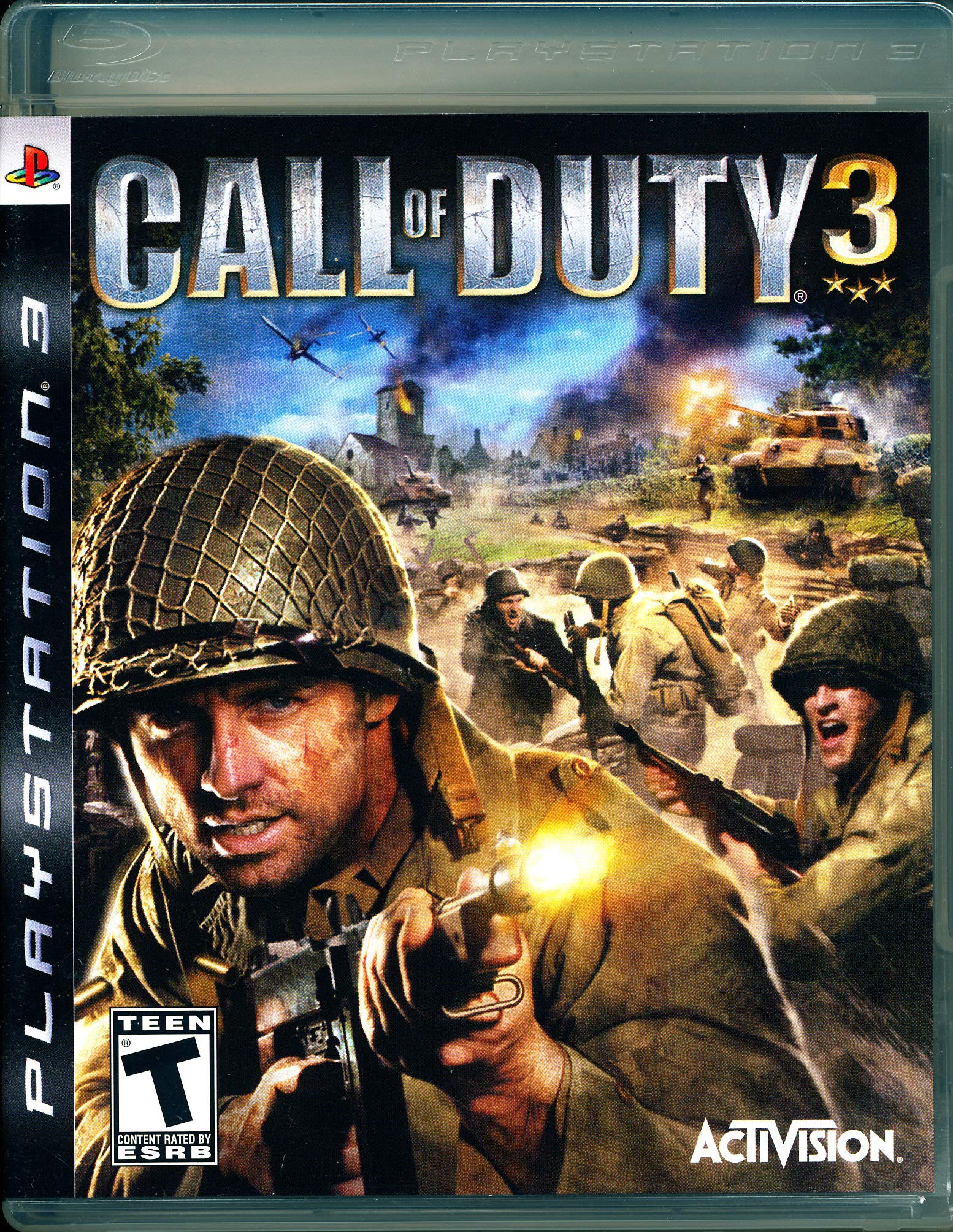Call of Duty 3 Ps3 - Đĩa game ps3 gốc - Playstation 3 disc
