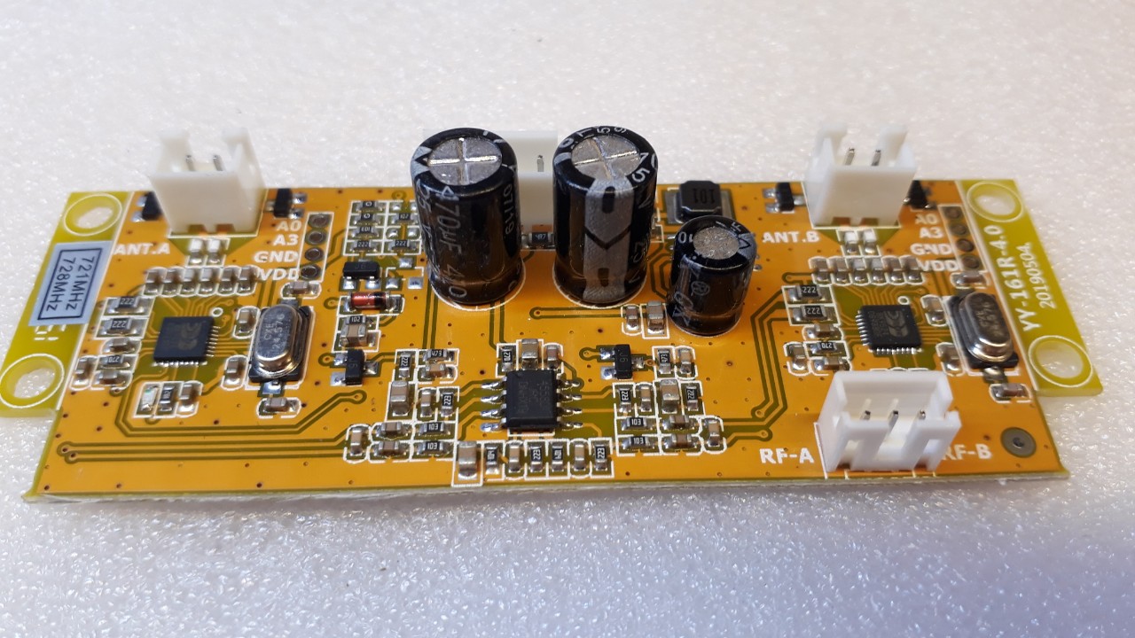 Bo micro loa keó tần số 721-728 Mạch thu sóng micro 721-728 Bo nhận sóng micro loa kéo rẻ