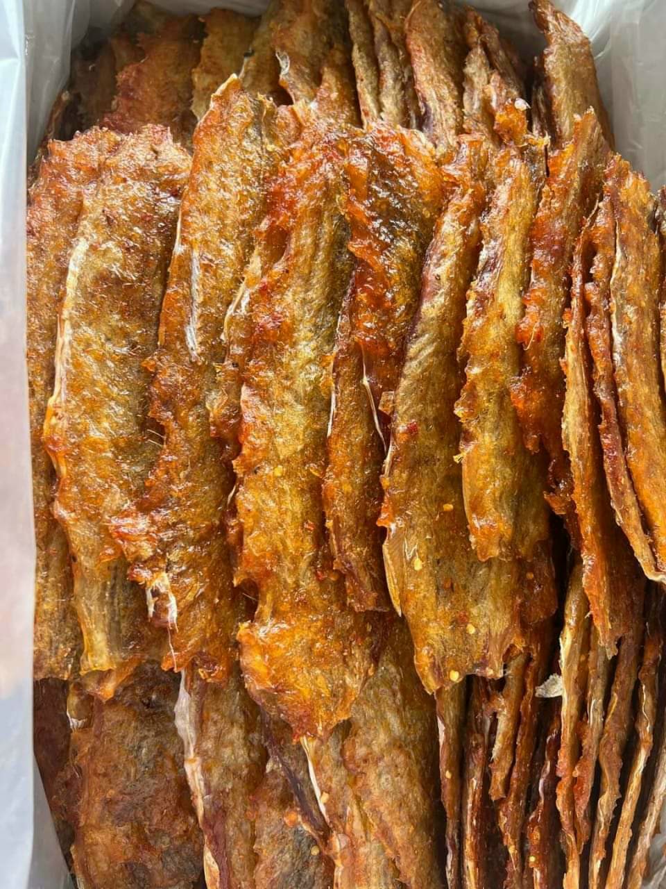 Khô cá mối tẩm ướp gia vị vừa ăn, thịt dầy ,dẻo ngon tuyệt