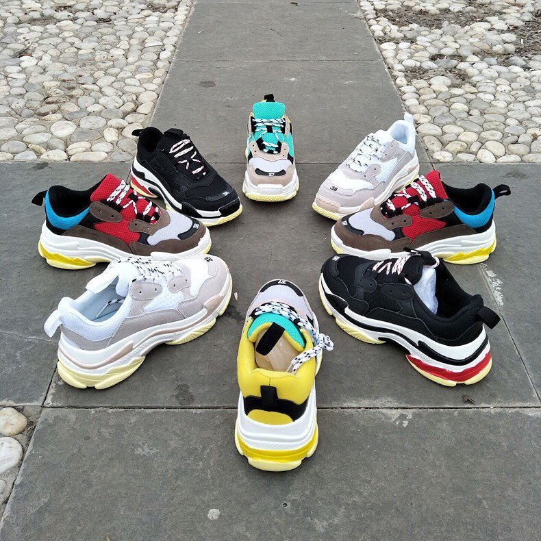 Giày thể thao balen triple s nhiều màu full box, cam kết hàng đúng mô tả, chất lượng đảm bảo, an toà