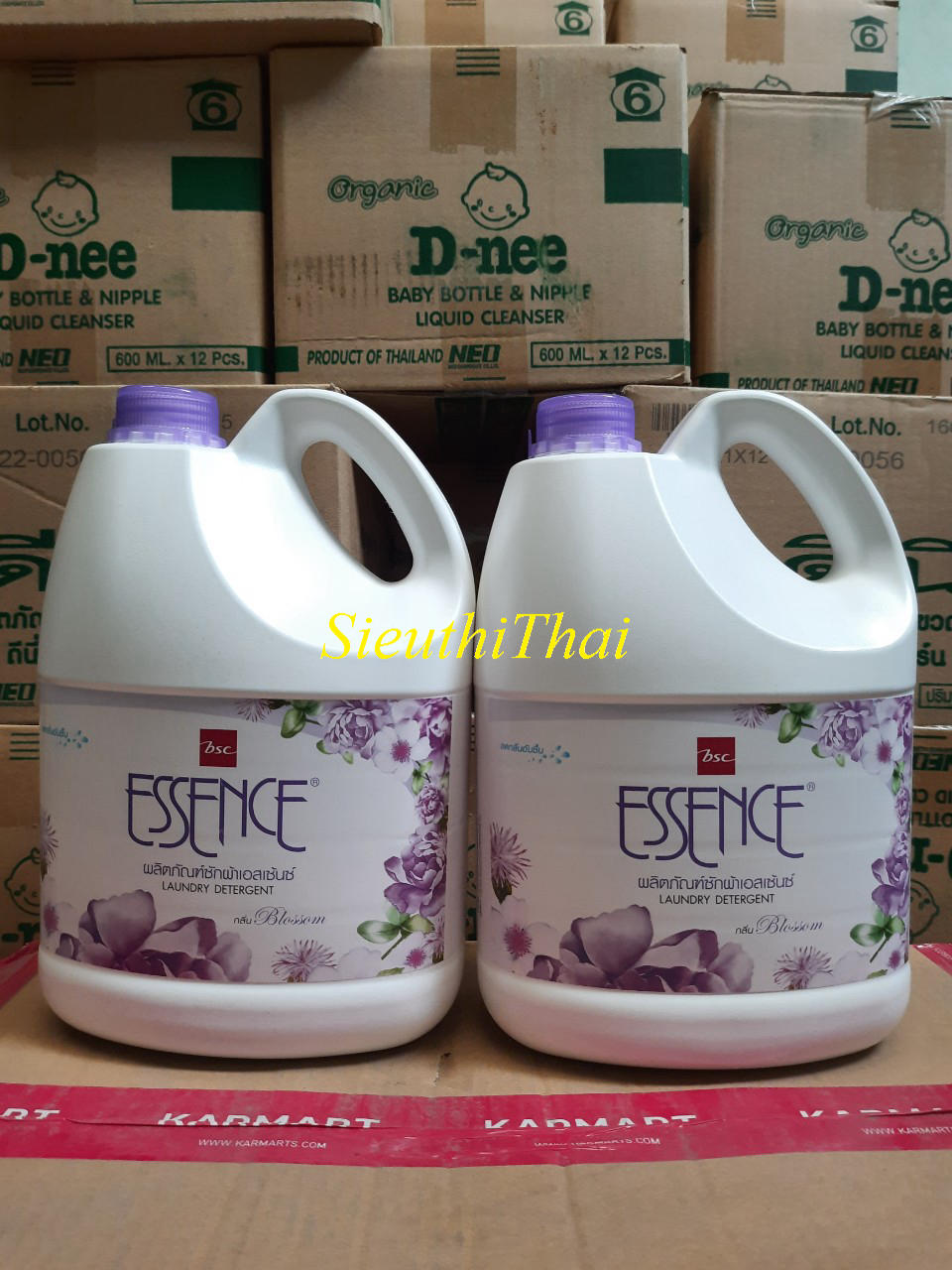 (Hàng Xịn) Nước giặt đậm đặc Essence màu TÍM 3000 ml