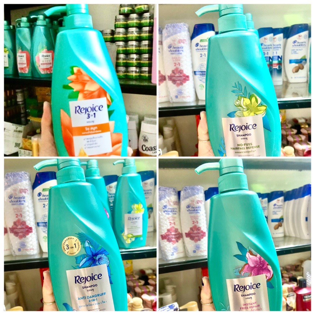 [HCM]DẦU GỘI NƯỚC HOA REJOICE SIÊU MỀM MƯỢT PHỤC HỒI HƯ TỔN THÁI LAN 600ML