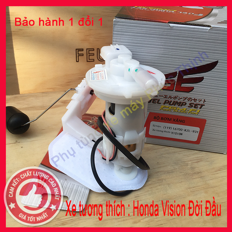 Bơm Xăng xe máy Honda Vision Đời Đầu, bảo hành 6 tháng