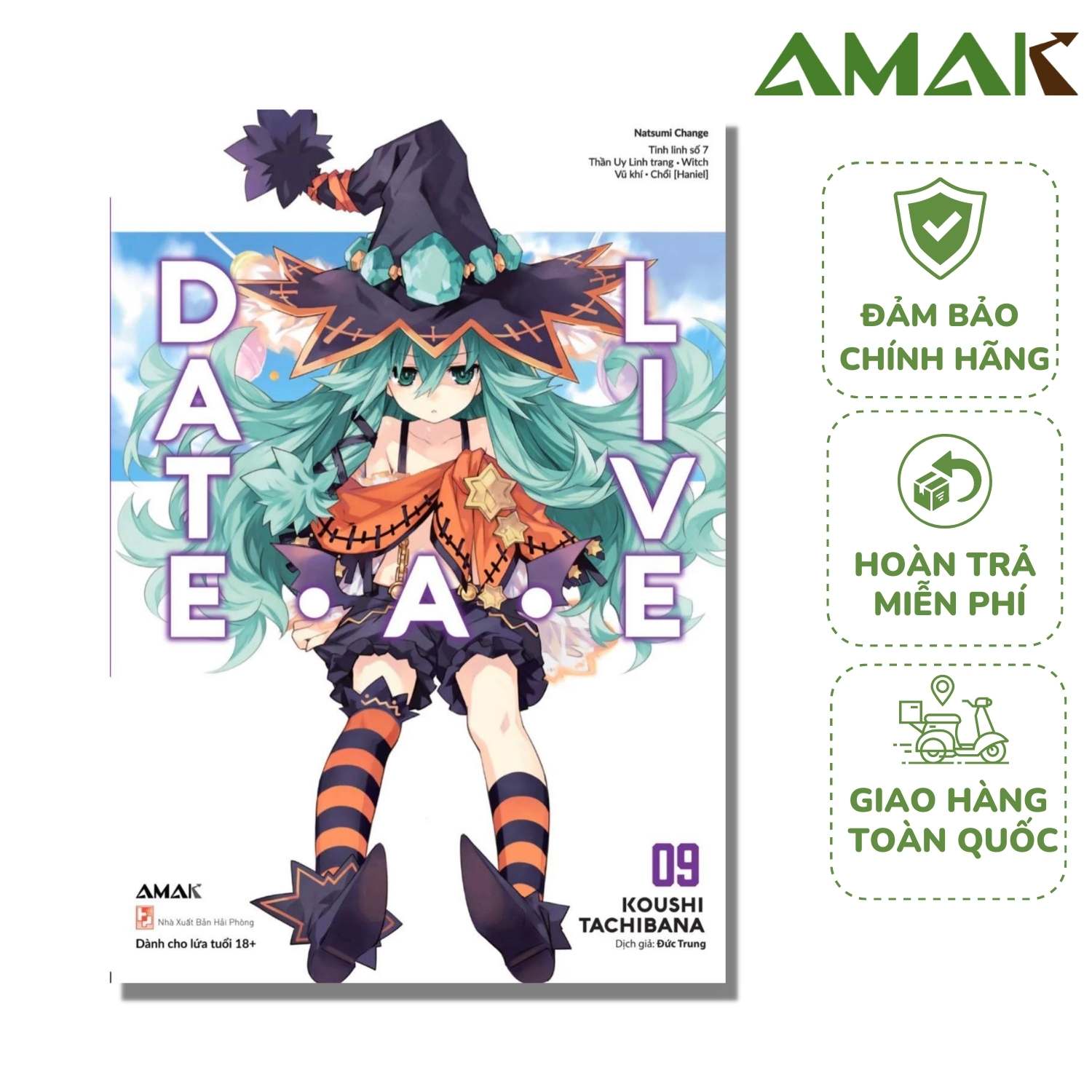 Date A Live - Tập 9 - Amak Books - Light Novel