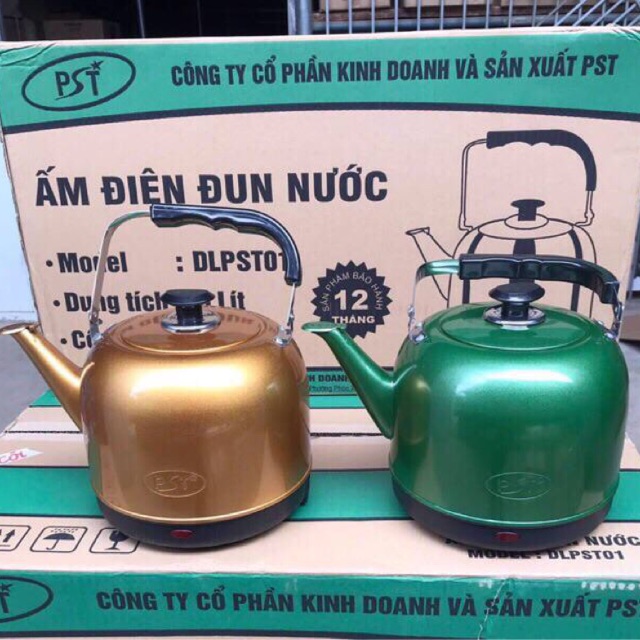 Ấm Điện Đun Nước Siêu Tốc Màu 5L Hàng Công Ty Bh 12 Tháng