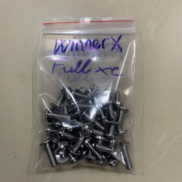 Compo 44 ốc titan gr5 full xe winner 150