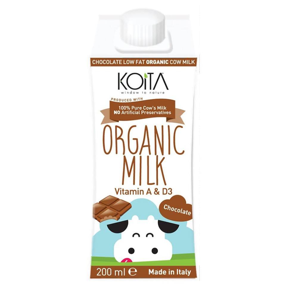 Sữa tươi vị socola hữu cơ Koita - 200ml