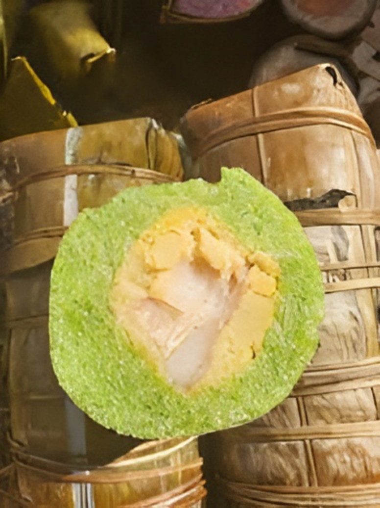 Bánh tét đậu mỡ đòn 700g