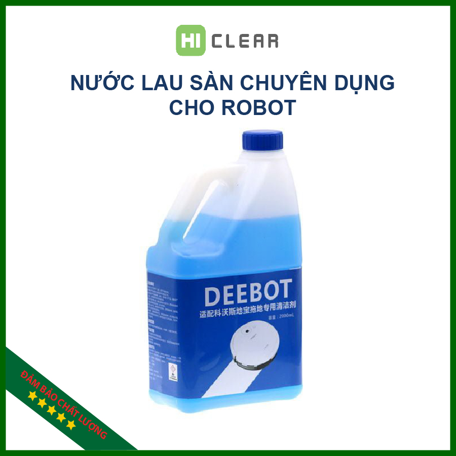 Nước lau sàn chuyên dụng dành riêng cho robot hút bụi lau nhà ecovacs deebot ecovacs deebot / ilife / xiaomi / liectrou