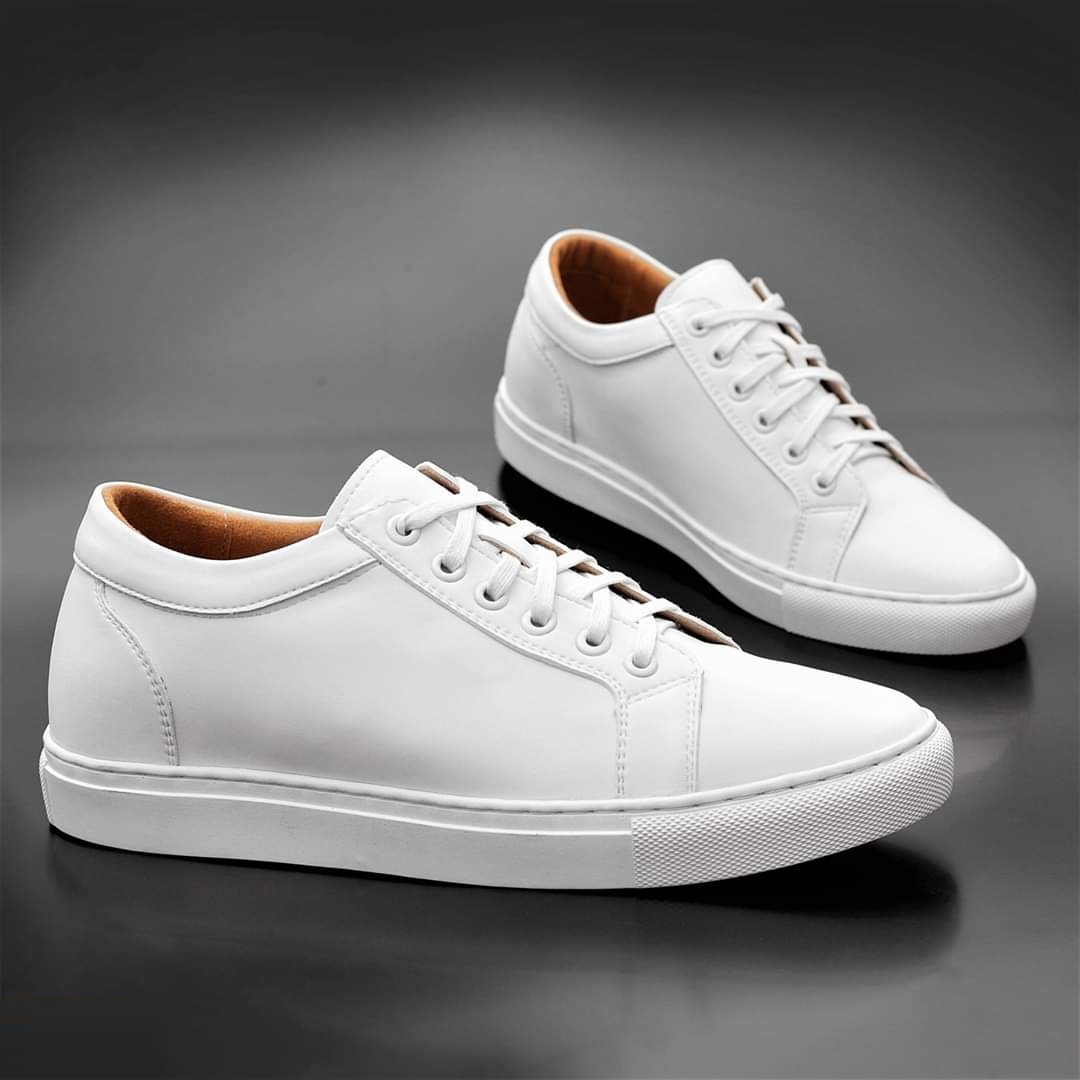 Giày thể thao nam da bò cao cấp Elmee - Giày sneaker buộc dây trẻ trung năng đông - GBD060