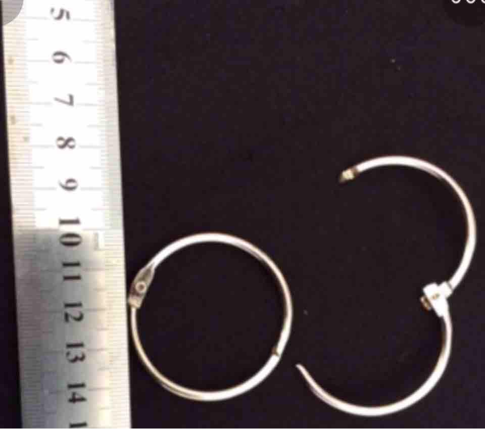 2 khoen đóng gáy sách 3,5 cm