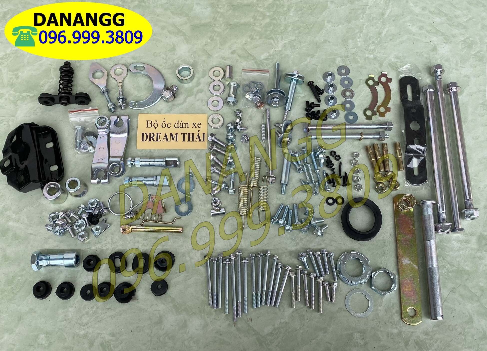 Bộ ốc dọn xe cho drem thái bộ đầy đủ tất cả các ốc như hình