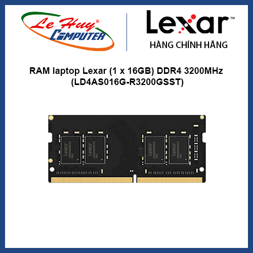 Ram Laptop Lexar 16GB DDR4 3200MHz LD4AS016G-R3200GSST