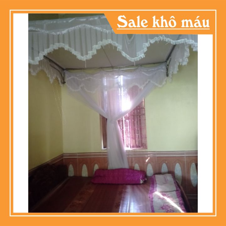 [ Siêu Chất Lượng ] Màn Không Khung Siêu Bền, đẹp, chất lượng, tiện ích - màn tuyn có độ bền Kích Thước 1,8 mét x 2,2 Mét