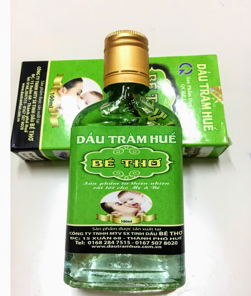 [Hàng chính hãng ]Tinh Dầu Tràm Huế, Hiệu Bé Thơ - 50ml