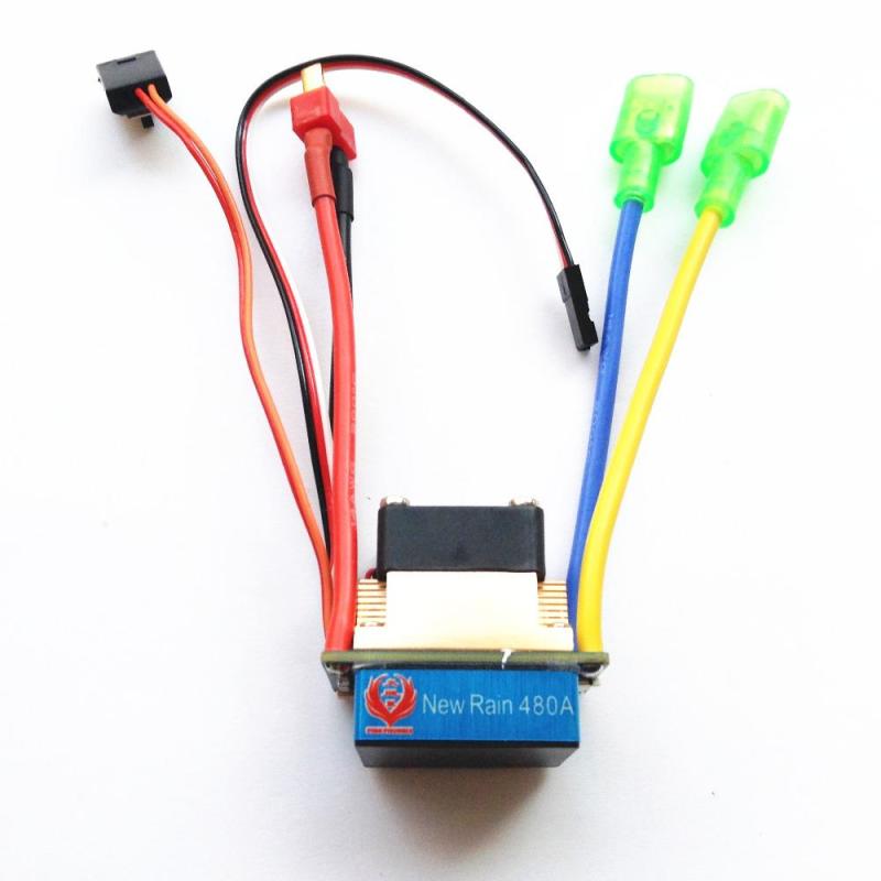 ESC 480A điều tốc động cơ chuổi than có quạt tản nhiệt