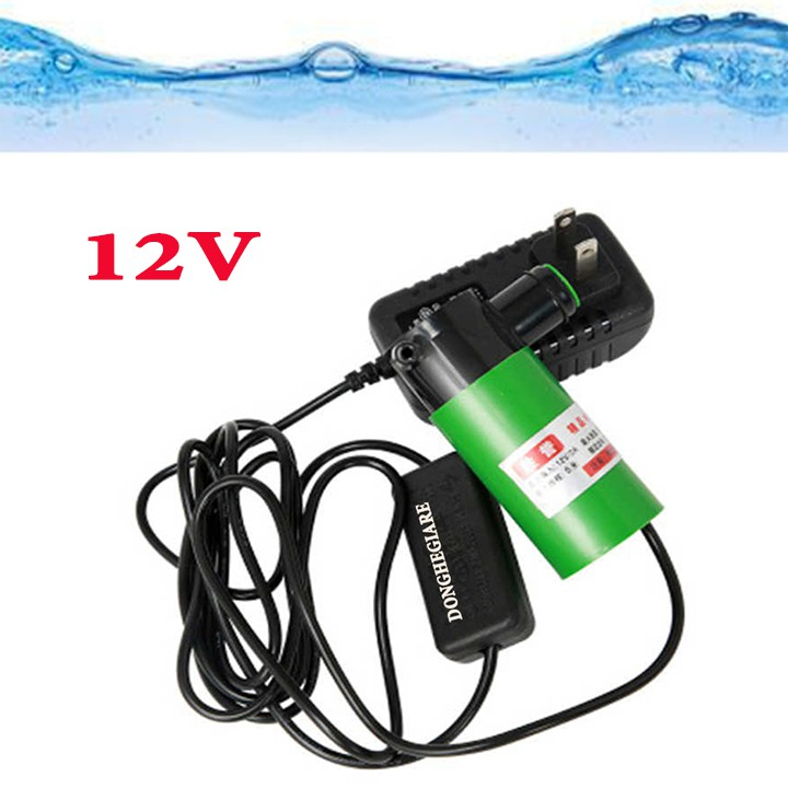 Máy Bơm Nước mini 12v Máy Bơm Chìm không chổi than hút nước hồ bể cá - Bơm Nước cho Máy Mài Cắt rãnh tường không bụi