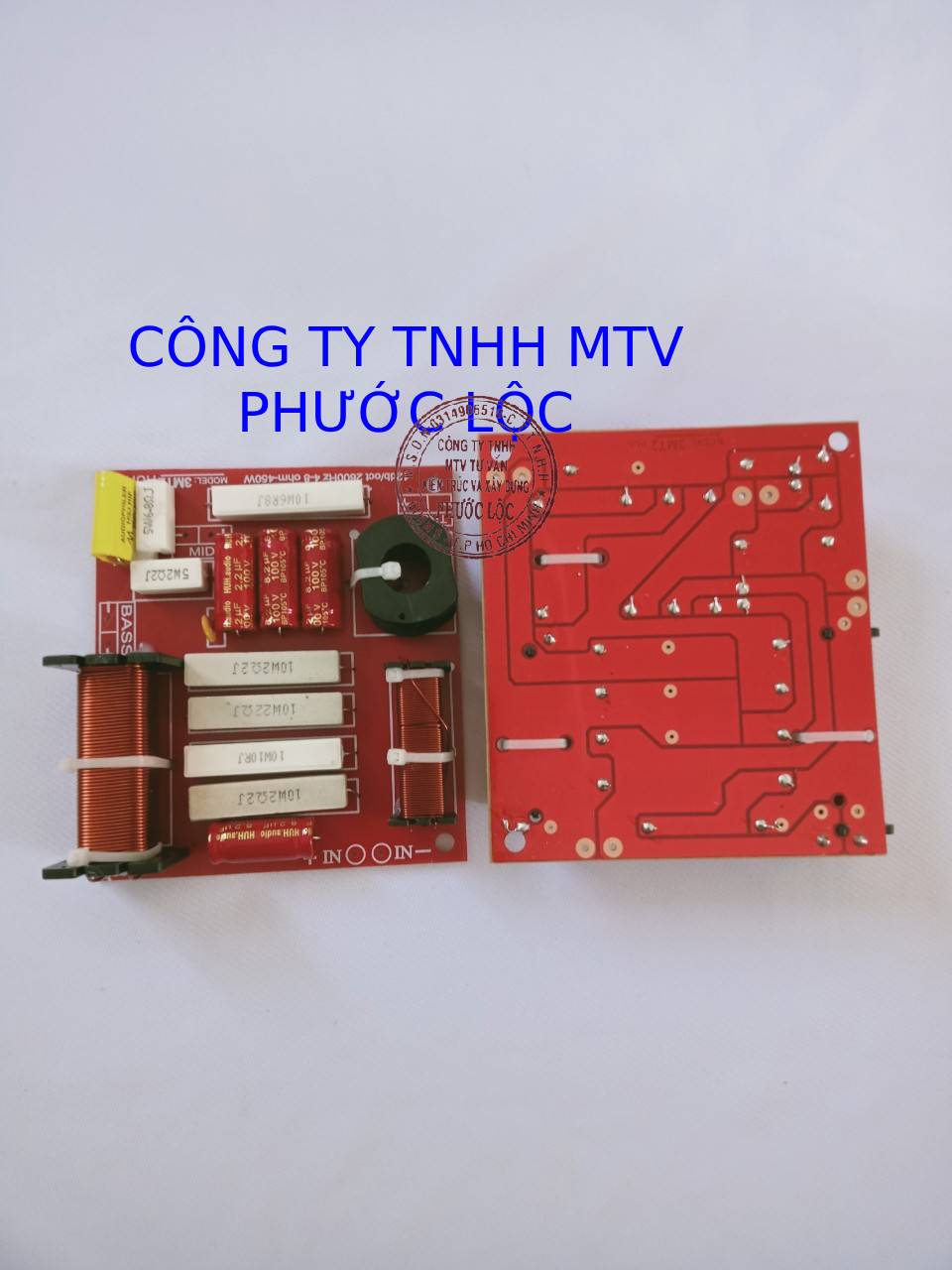 Mạch phân tần loa -1 cặp