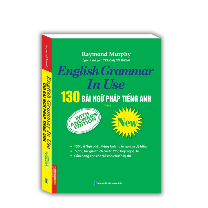 Sách - English Grammar in use - 130 bài ngữ pháp tiếng Anh ko màu