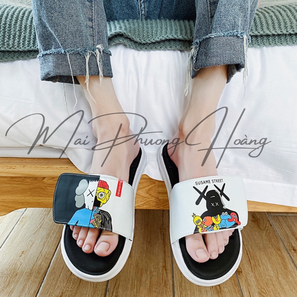 Dép nam nữ quai ngang susame quai dán thời trang cực đẹp full size từ 35-44