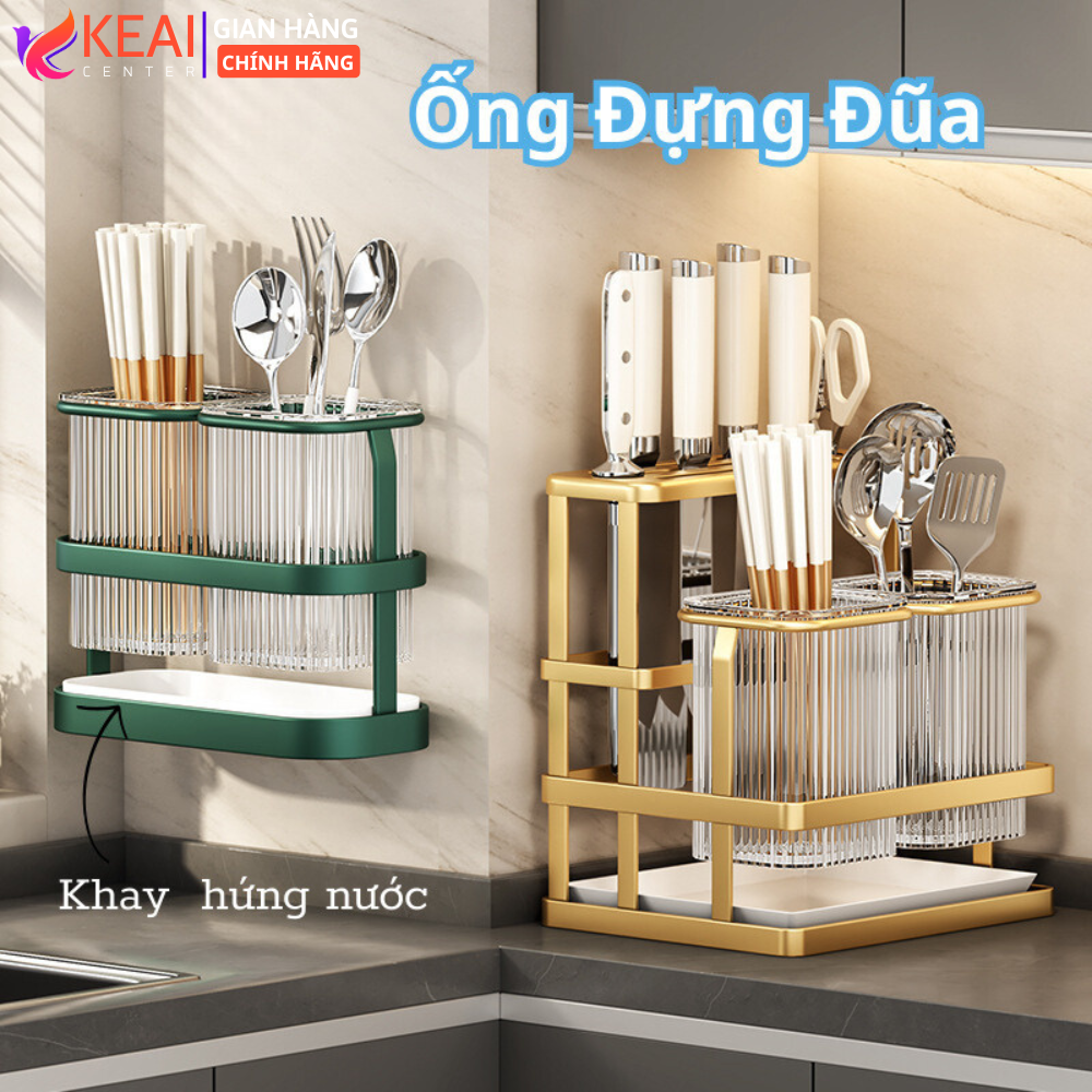 Kệ cài dao thớt, đựng đũa muỗng đa năng cao cấp không gỉ thế hệ mới, ống đũa đa năng thông mình tiết kiệm không gian